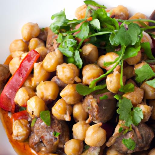 Hearty Lamb Stew with Chickpeas: A Flavorful Delight