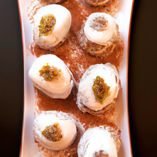 Decadent⁤ Dates: Almond-Stuffed Cream‍ Cheese delights ⁤Delight