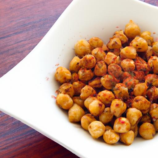 Spice Up Snack Time: Roasted Chickpeas with Paprika & Cumin