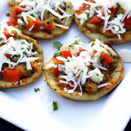 Bite-Sized ⁢Bliss: Mini Chicken ⁢Pita Pizzas‍ to Savor