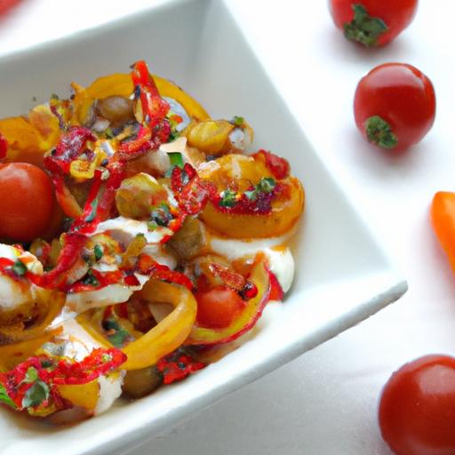 Savory Yogurt Bowls Featuring Roasted Tomato Delights