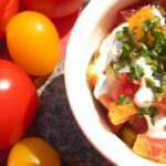 Savory Yogurt Bowls Featuring Roasted Tomato Delights