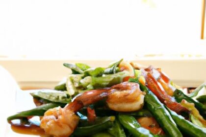 Savor the Flavors: Shrimp & Snow Peas Teriyaki Stir-Fry