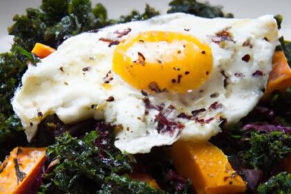 Hearty Sweet Potato & Kale Hash with Eggs: A Nutritious Twist
