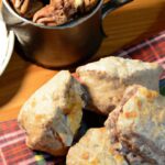 Rustic Maple & Walnut Scones with Sweet Maple Glaze Delight