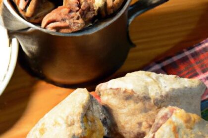 Rustic Maple & Walnut Scones with Sweet Maple Glaze Delight