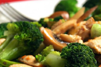 Sizzle Up Dinner: Chicken & Broccoli Stir-Fry with Garlic Sauce