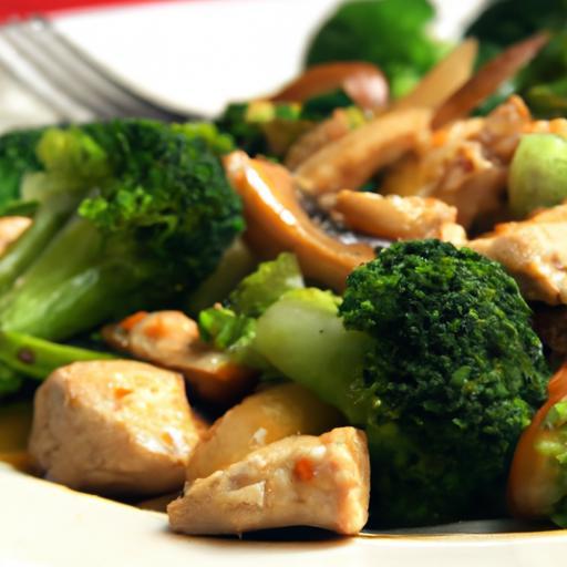 Sizzle Up Dinner: Chicken & Broccoli Stir-Fry with Garlic Sauce