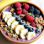 Energize Your Day: Acai Smoothie Bowl with Fresh Fruit & Granola
