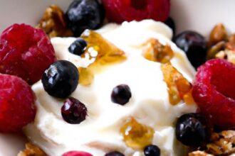 Boost Your Health: Greek Yogurt with Berries & Walnuts Delight