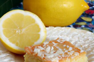 Zesty Lemon Bars: A Tangy Treat You Can’t Resist