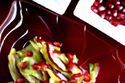 Tangy Pomegranate Salad Dressing: A Burst of Fresh Flavor