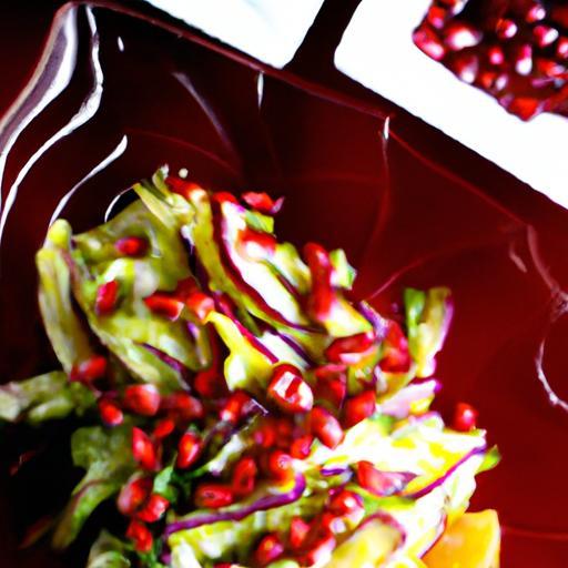 Tangy Pomegranate Salad Dressing: A Burst of Fresh Flavor