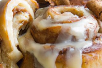 Warm Up Winter with Apple Butter Brioche Cinnamon Rolls