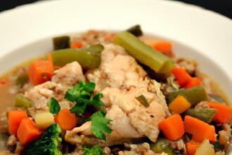 Hearty Chicken Barley Soup Recipe | Skinny Spatula Guide