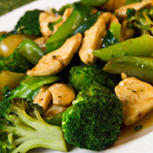 sizzle Up Dinner: Chicken ⁤& Broccoli Stir-Fry​ with Garlic ‌Sauce