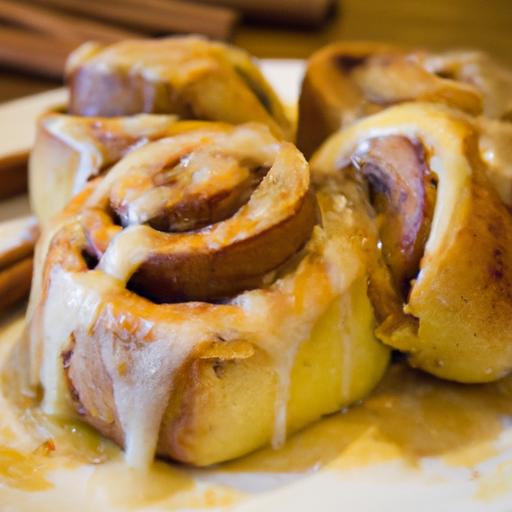 Warm Up Winter with Apple Butter Brioche Cinnamon Rolls