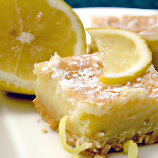 Zesty Lemon Bars: A Tangy Treat You Can't Resist