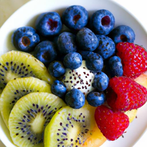 Energize Your Day: Kefir with Chia Seeds & fresh Fruit