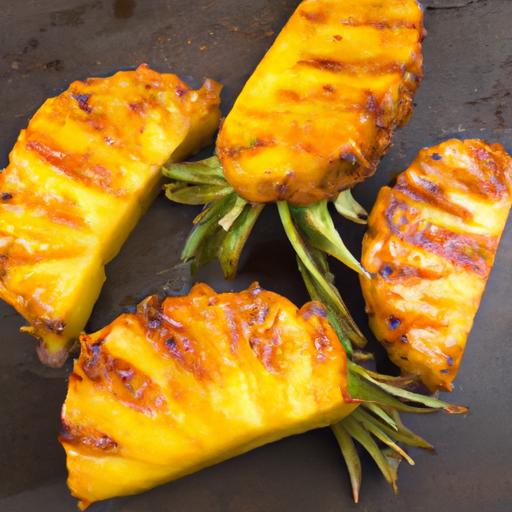 Sweet & Spiced: the⁣ Magic of Grilled ⁤Pineapple with⁣ Cinnamon Sugar