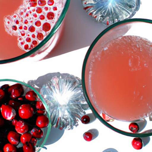 Sparkling Cranberry Mocktail: Refreshing Bubbles to Savor