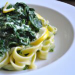 Zesty Lemon Ricotta Pasta with Fresh Spinach Delight