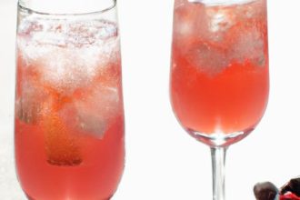 Sparkling Cranberry Mocktail: Refreshing Bubbles to Savor