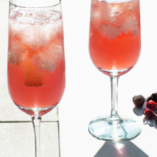 Sparkling Cranberry Mocktail: Refreshing Bubbles to Savor