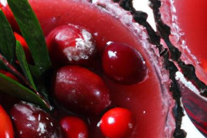 Festive Cranberry Margarita: A Holiday Twist to Cheers