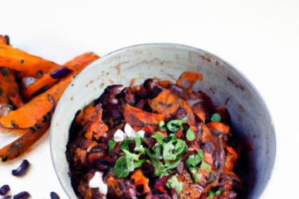 Hearty Sweet Potato & Black Bean Chili: A Flavorful Feast