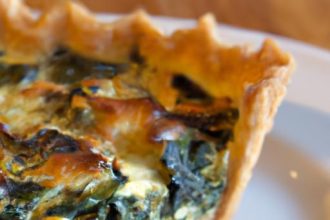 Savory Spinach & Mushroom Quiche: A Flavorful Delight