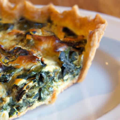 Savory Spinach & Mushroom Quiche: A Flavorful Delight