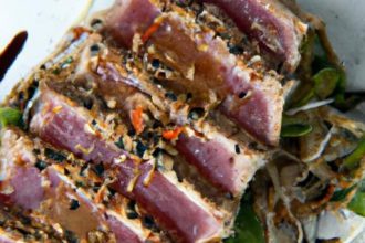 Perfectly Seared Ahi Tuna: A Simple, Flavorful Recipe