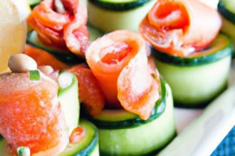 Elegant Smoked Salmon Cucumber Bites: Easy Appetizer Idea