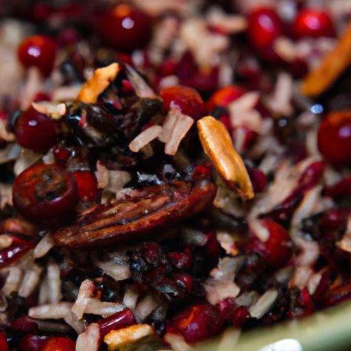 Wild Rice Pilaf: Cranberries & Pecans in Perfect Harmony