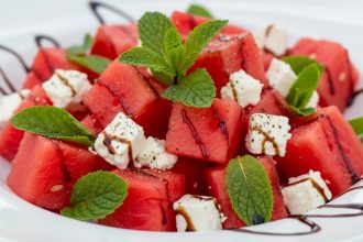 Refreshing Watermelon, Mint & Feta Salad