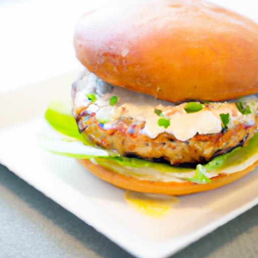 Savory Chicken Burgers: Protein Packed with Sun-dried Aioli