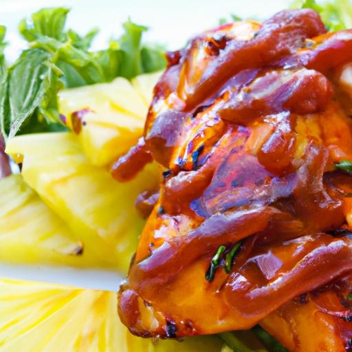 Tropical Delight: Mastering Hawaiian Grilled Chicken & Pineapple