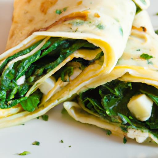 Delightful Spinach and Ricotta Crepes: A Savory Twist