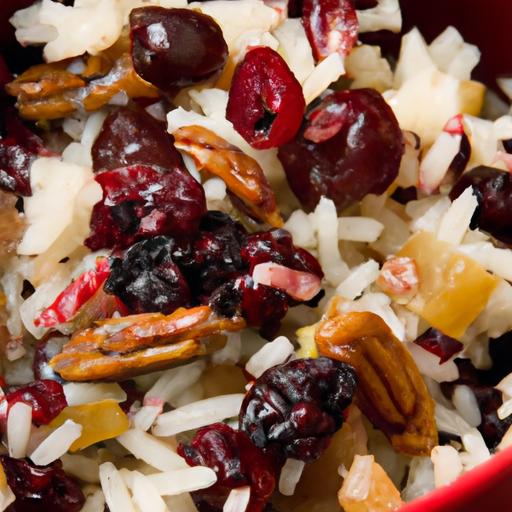 Wild Rice Pilaf: Cranberries & Pecans in Perfect Harmony