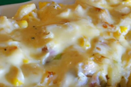 Melted Magic: The Ultimate Cheesy Chicken and Rice Bake